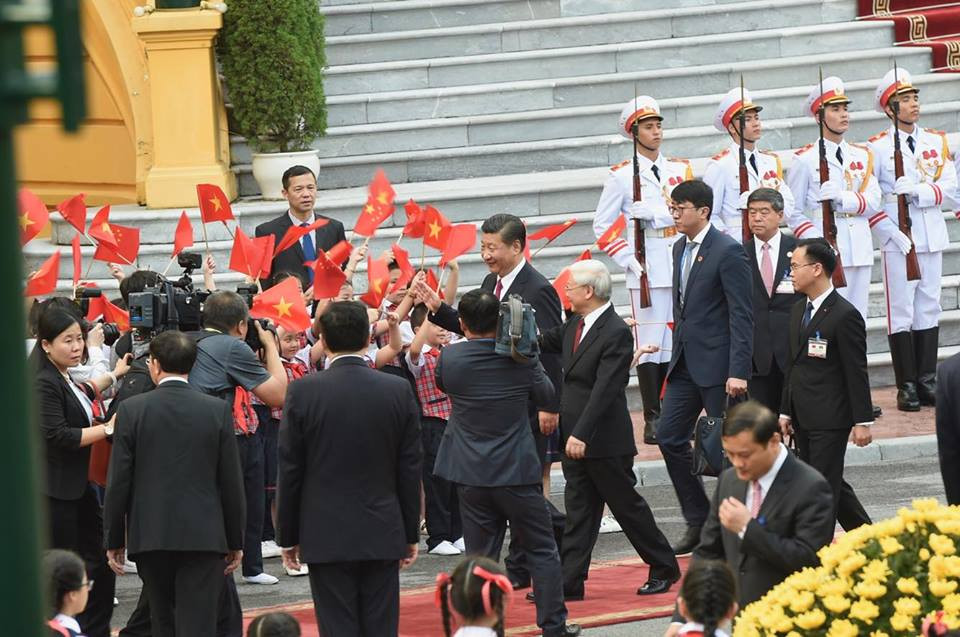 Lễ đón trọng thể Chủ tịch Trung Quốc Tập Cận Bình ảnh 16