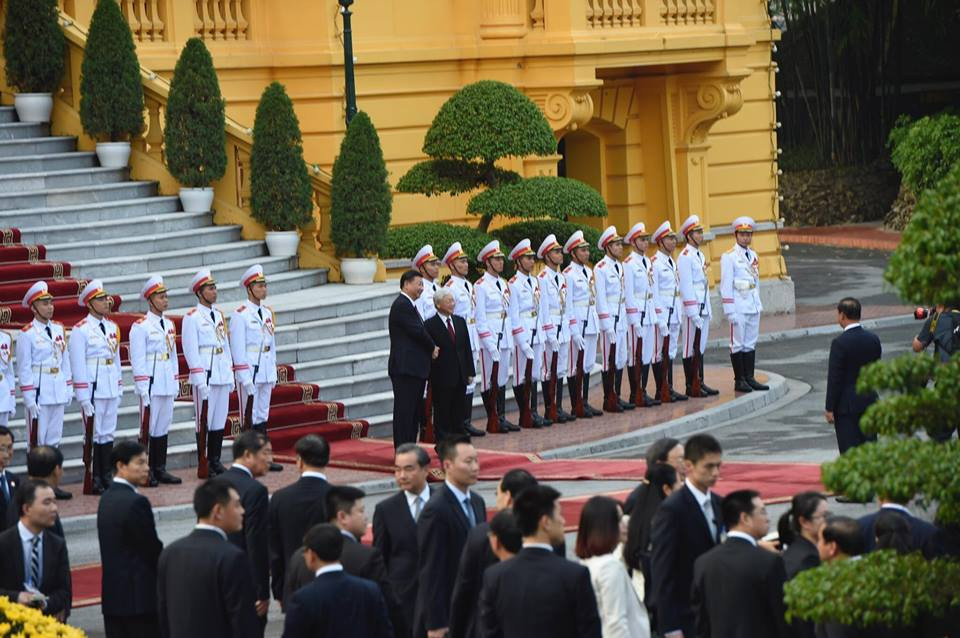 Lễ đón trọng thể Chủ tịch Trung Quốc Tập Cận Bình ảnh 14