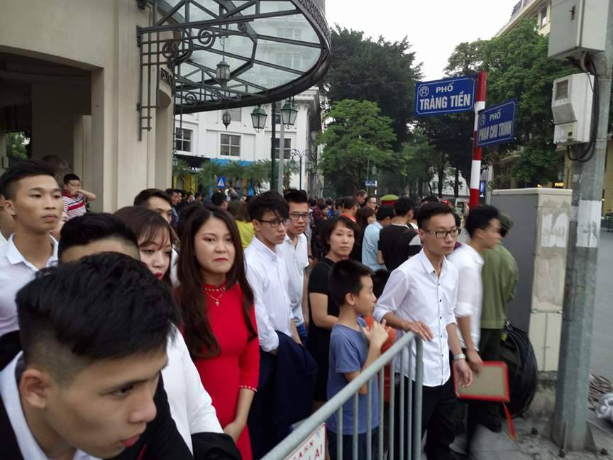 Chủ tịch nước Trần Đại Quang chiêu đãi Tổng thống Donald Trump ảnh 39