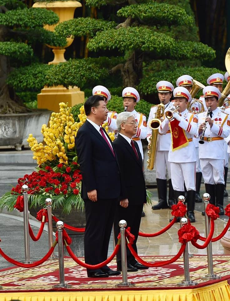 Lễ đón trọng thể Chủ tịch Trung Quốc Tập Cận Bình ảnh 13