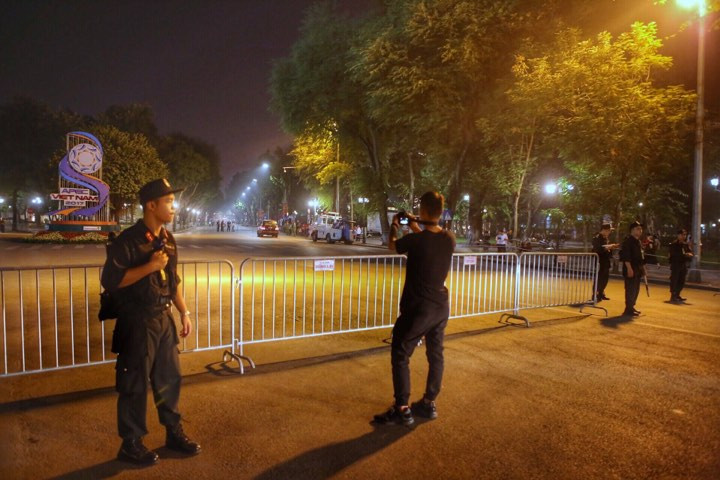 Chủ tịch nước Trần Đại Quang chiêu đãi Tổng thống Donald Trump ảnh 16