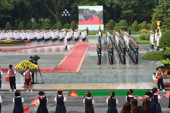 Lễ đón trọng thể Chủ tịch Trung Quốc Tập Cận Bình ảnh 21