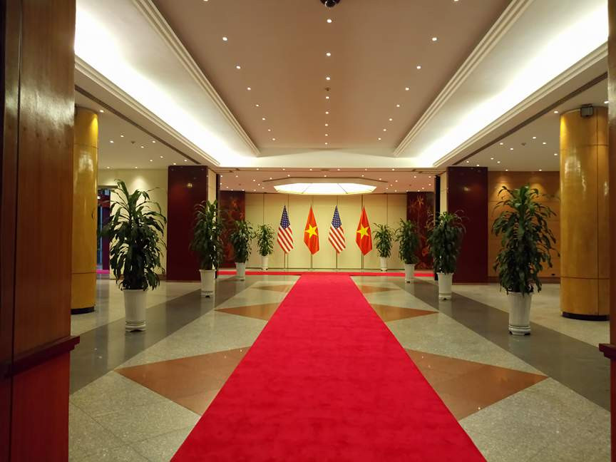 Chủ tịch nước Trần Đại Quang chiêu đãi Tổng thống Donald Trump ảnh 11