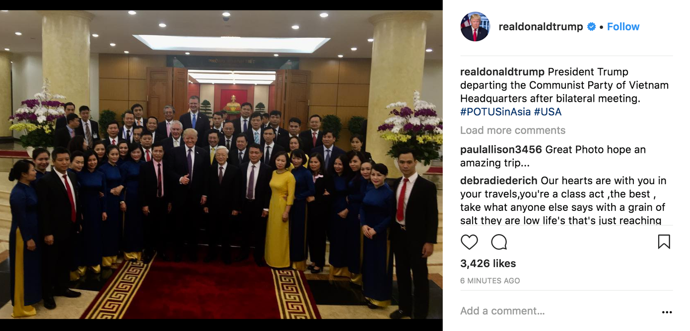 Tổng thống Donald Trump rời Hà Nội, kết thúc chuyến thăm Việt Nam ảnh 11