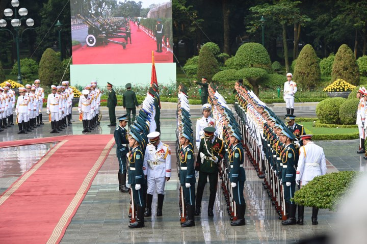 Lễ đón trọng thể Chủ tịch Trung Quốc Tập Cận Bình ảnh 19