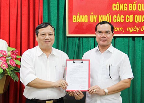 Điều động, bổ nhiệm nhân sự 3 địa phương ảnh 3