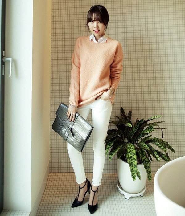 Tuyệt chiêu phối đồ độc đáo ngày Đông cho phái đẹp ở công sở ảnh 13