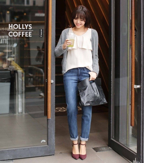 Tuyệt chiêu phối đồ độc đáo ngày Đông cho phái đẹp ở công sở ảnh 16