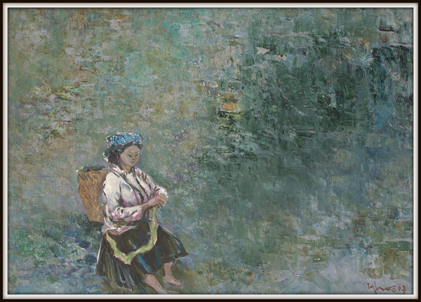 Xe lanh, 2007, Sơn dầu. Xe lanh, 2007, Sơn dầu