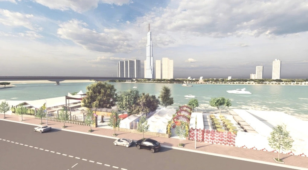 Phối cảnh Phố đêm Thảo Điền khi đi vào hoạt động (Ảnh: Phường Thảo Điền). Phối cảnh Phố đêm Thảo Điền khi đi vào hoạt động (Ảnh: Phường Thảo Điền).