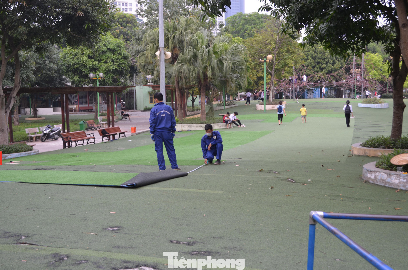 Đến năm 2014, công viên chính thức mở cửa. Từ đó đến nay, nơi đây mỗi ngày thu hút người dân, đặc biệt là thanh niên, trẻ nhỏ tới vui chơi, thư giãn.