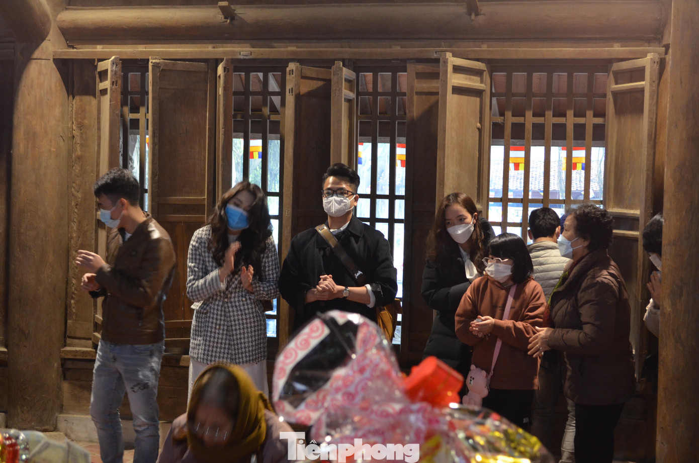 Du khách đến từ nhiều tỉnh như Bắc Ninh, Hà Nội, Hải Dương…