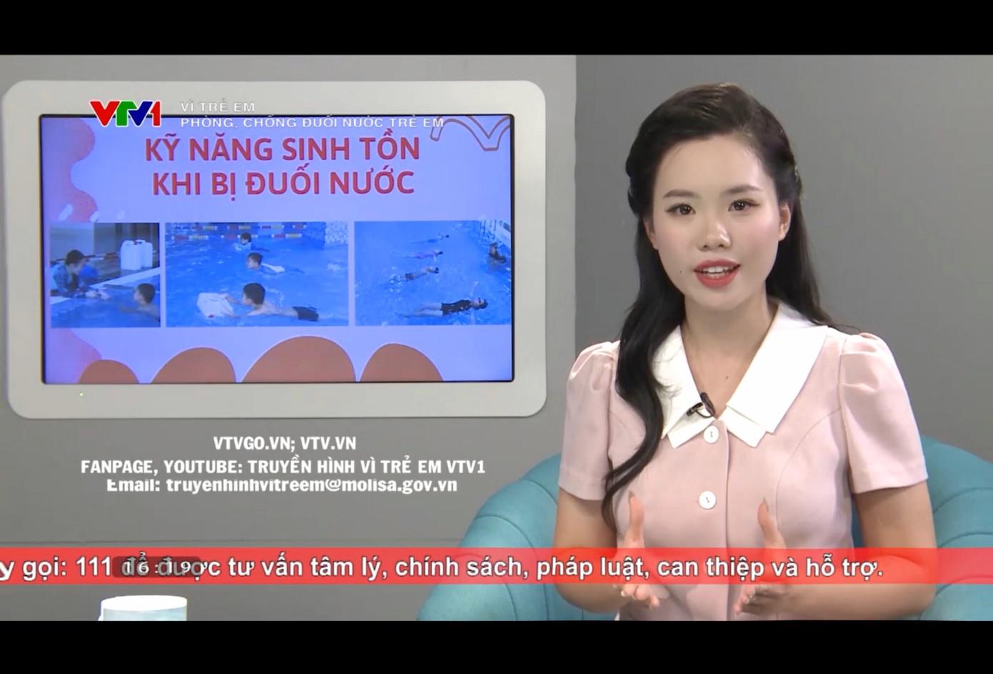 Linh Phương là cộng tác viên MC VTV.