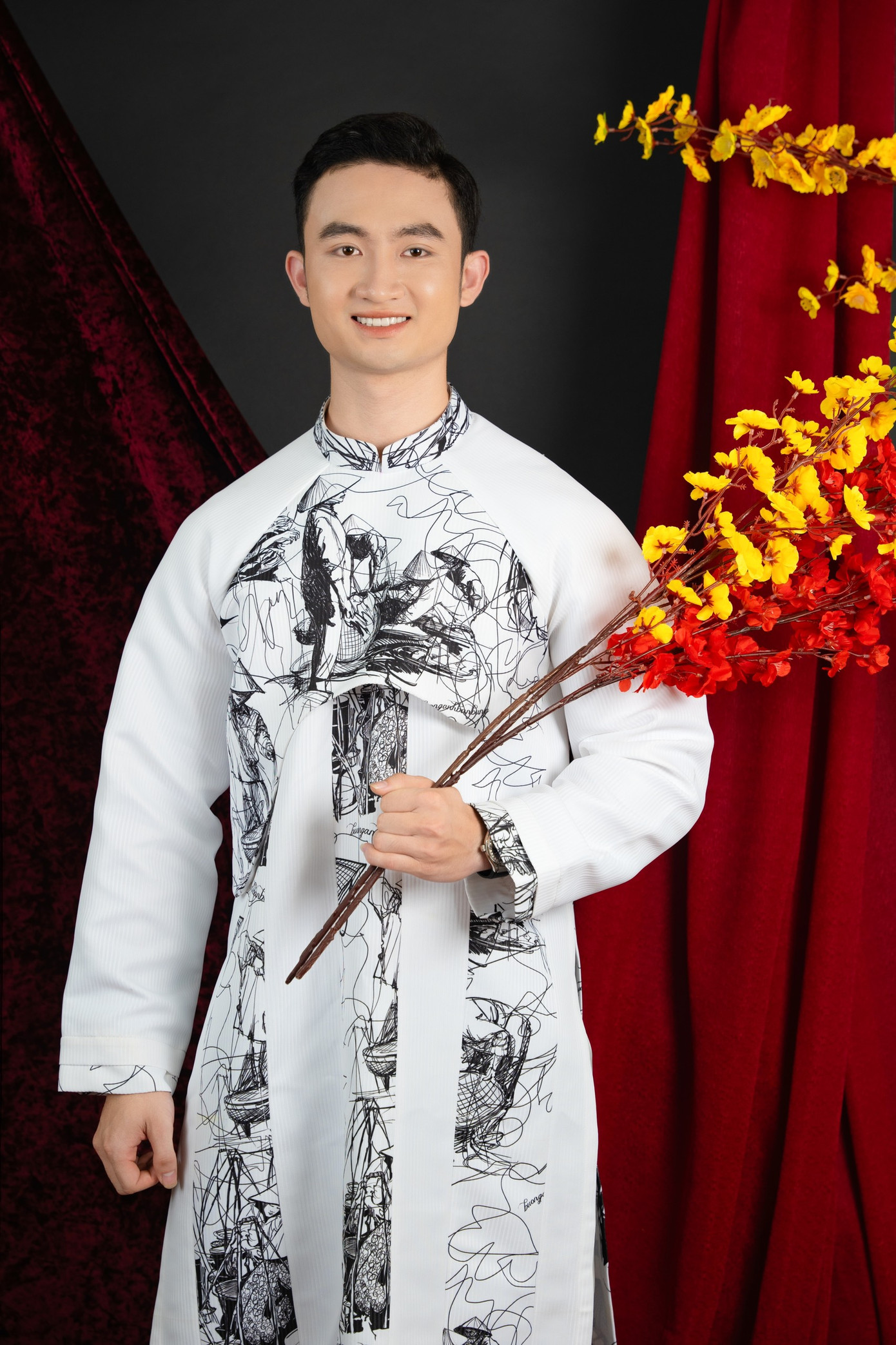 An về quê nhà ở Bắc Giang đón Tết với gia đình sớm sau khoảng thời gian xa nhà.