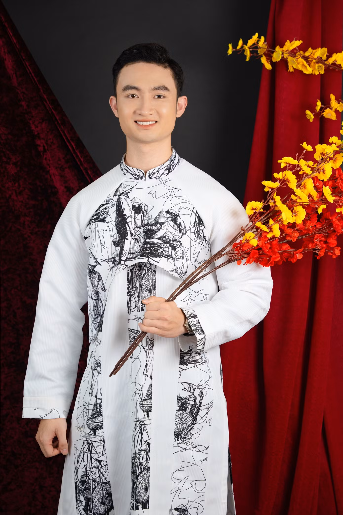 An về quê nhà ở Bắc Giang đón Tết với gia đình sớm sau khoảng thời gian xa nhà.