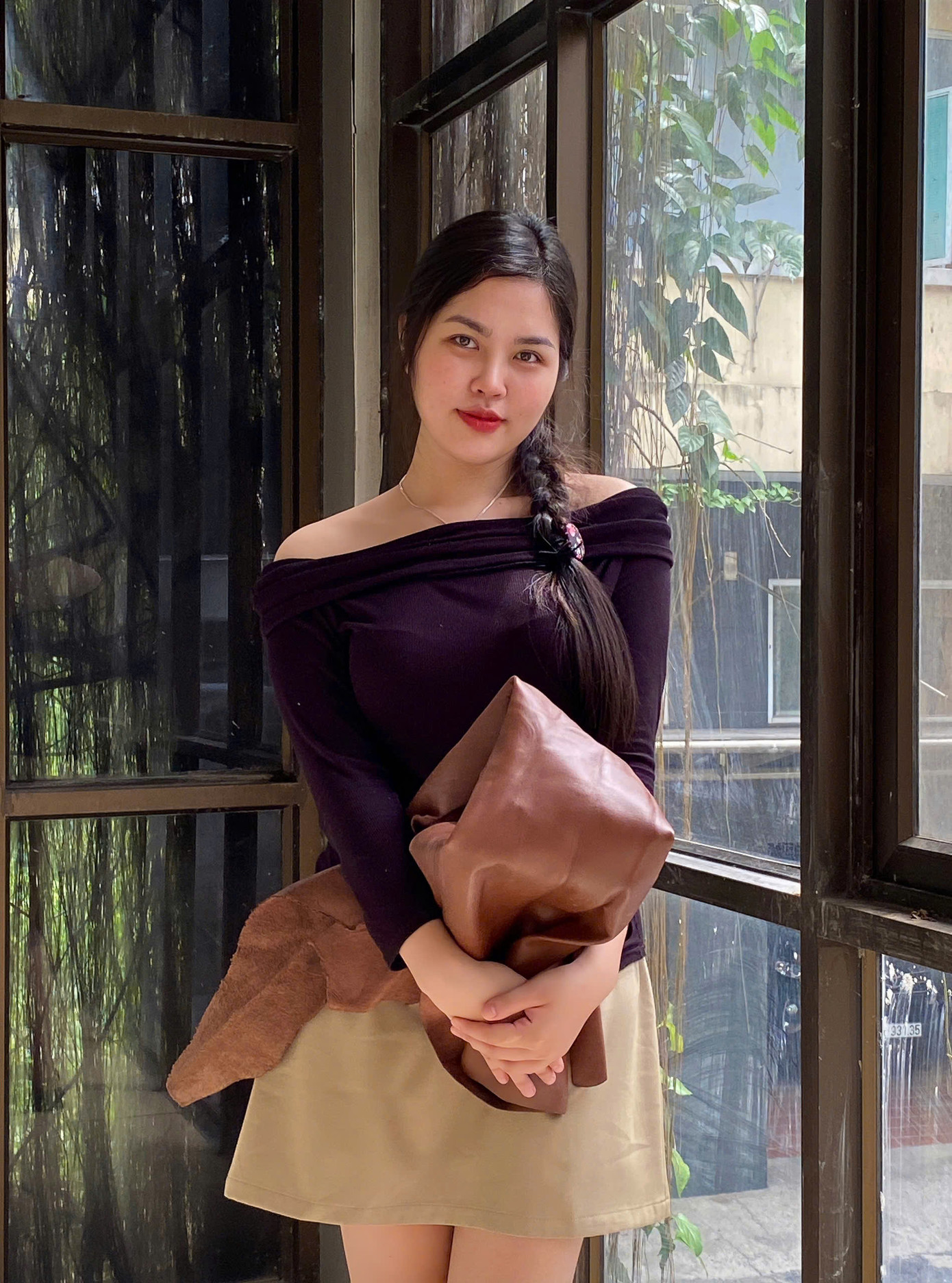 Quỳnh Giang - Sinh viên Trường Đại học Kiến trúc Hà Nội.