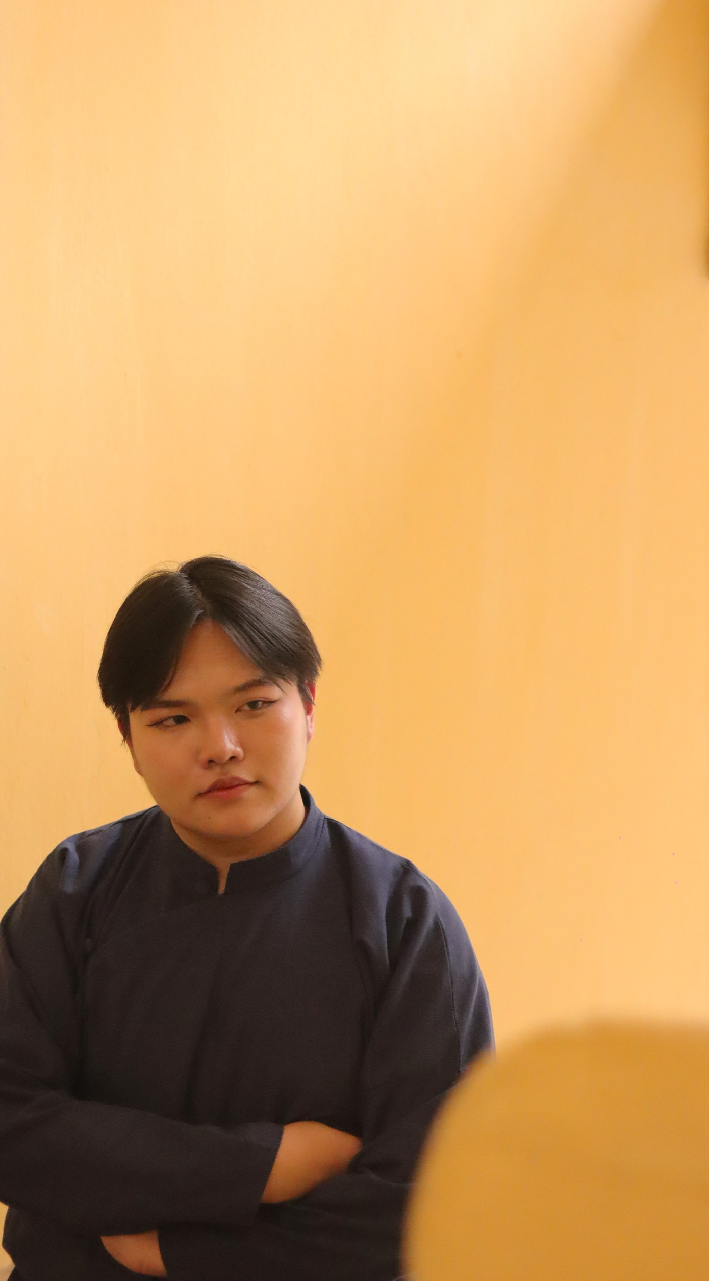 “Mình sống là còn phải biết nghĩ cho người khác, cũng như cho bản thân mình. Ấy mới là sống trọn vẹn”, nam sinh bộc bạch chân thành khi được về câu hỏi “Thế nào là sống trọn vẹn?” (Ảnh: NVCC)