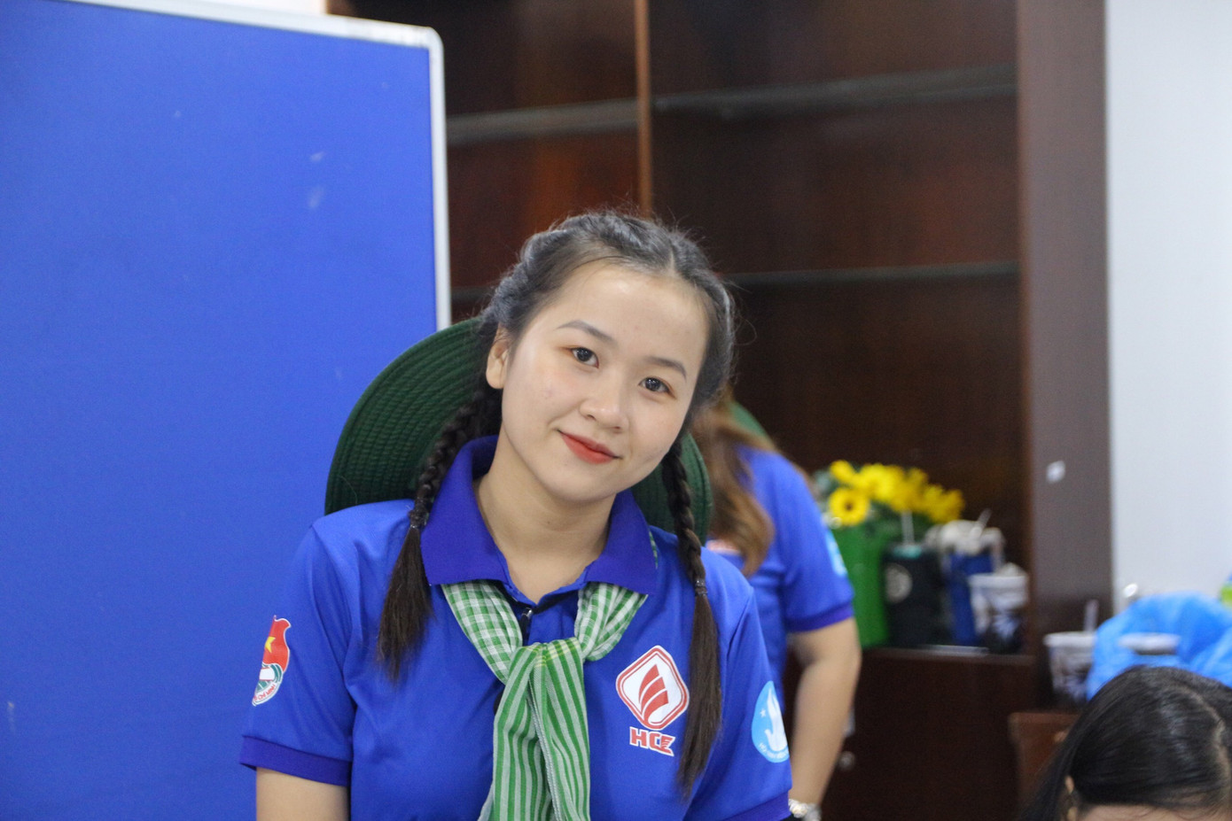 Nguyễn Thị Hồng Hạnh - Nguyên Phó Chủ tịch Hội Sinh viên Trường Cao đẳng Kinh tế TP. HCM, Chủ nhiệm Câu lạc bộ Sinh viên 5 Tốt HCE.