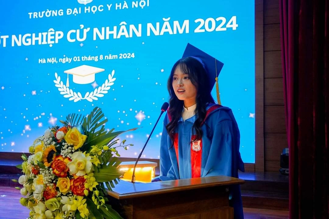 Chử Hồng Ngọc – tân thủ khoa tốt nghiệp Trường Đại học Y Hà Nội.