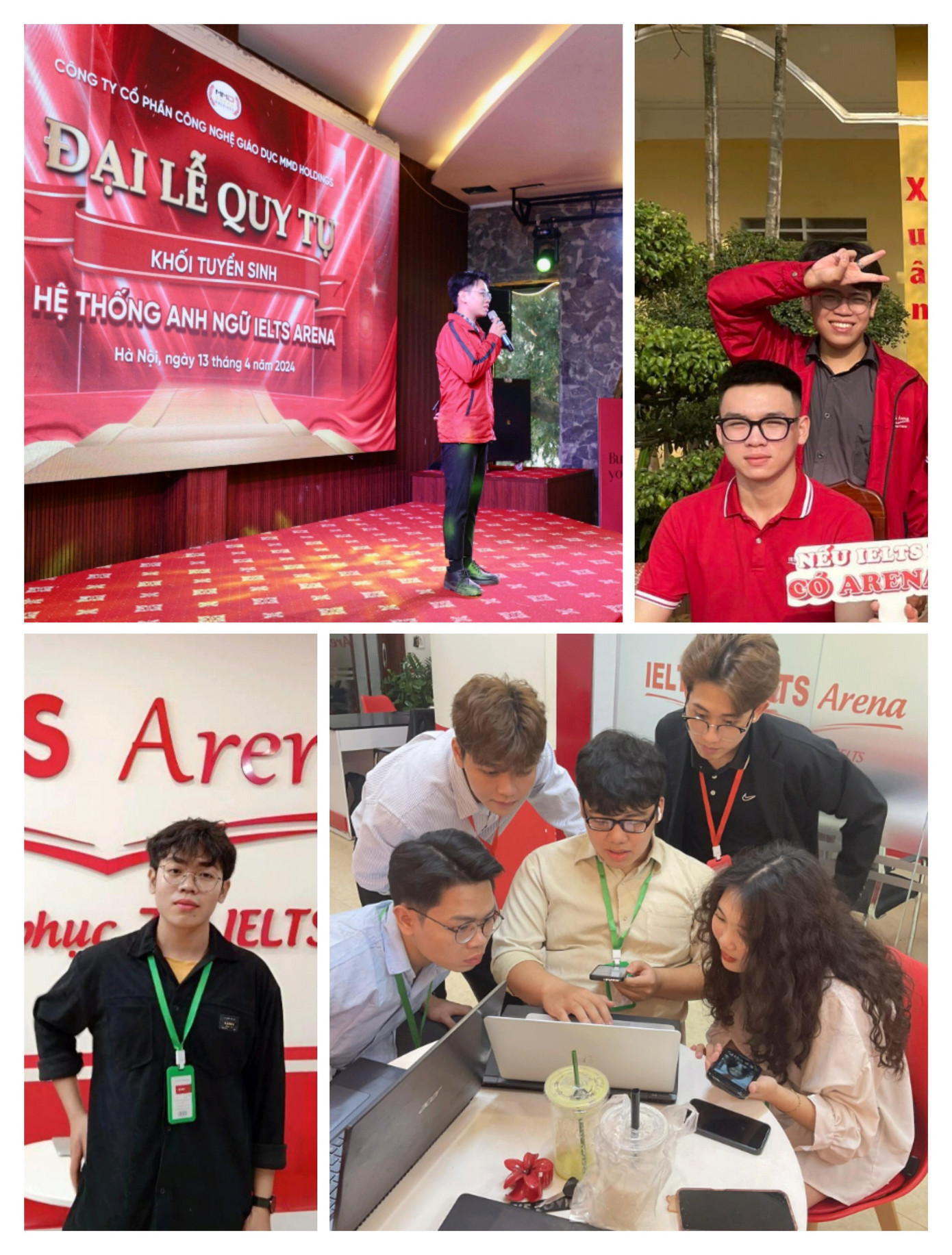 Nhân viên kinh doanh - Official Salesman tại trung tâm IELTS.