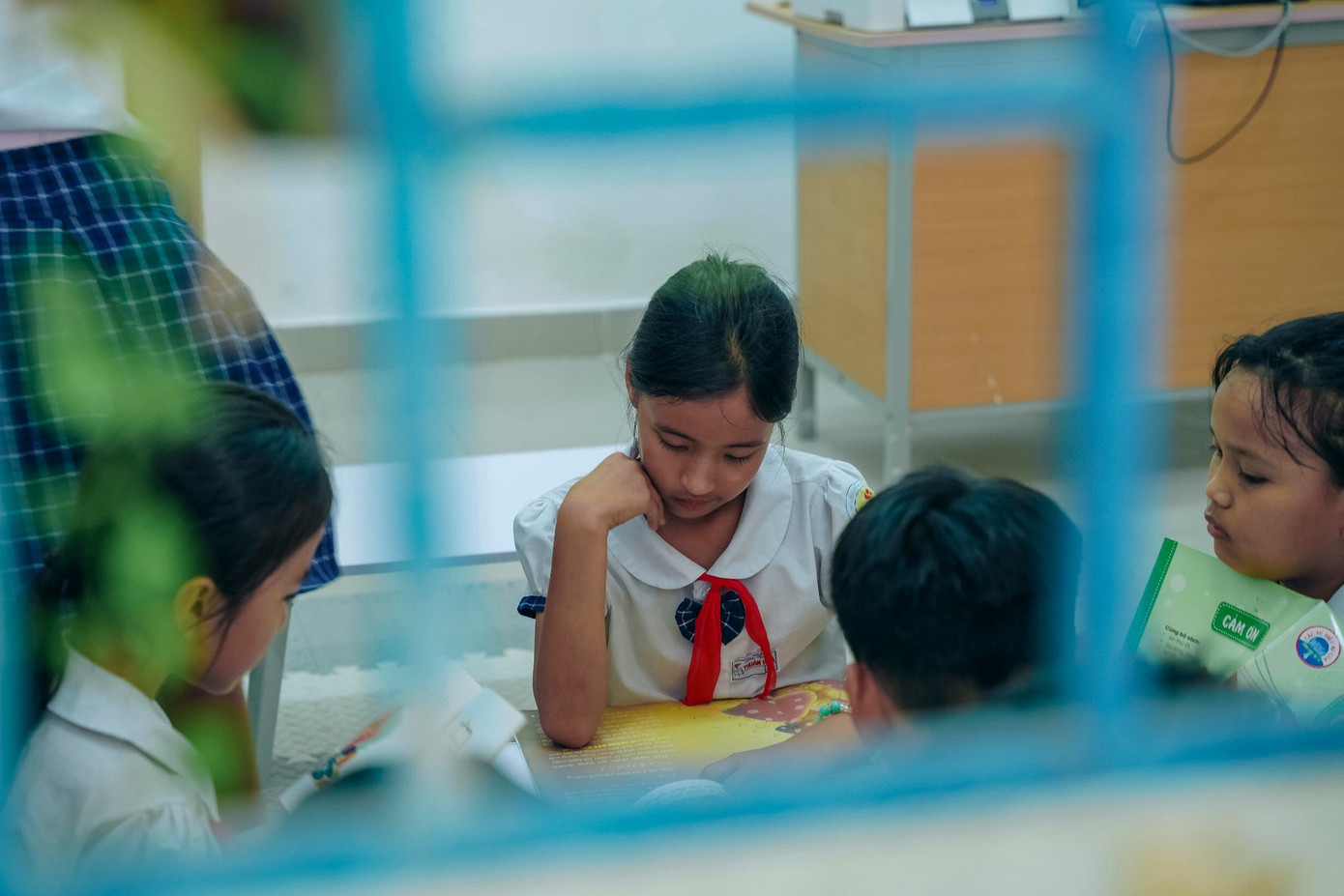 “Thư viện xanh” sẽ là nơi đọc sách thân thiện, an toàn và lan tỏa văn hóa đọc đến với học sinh.