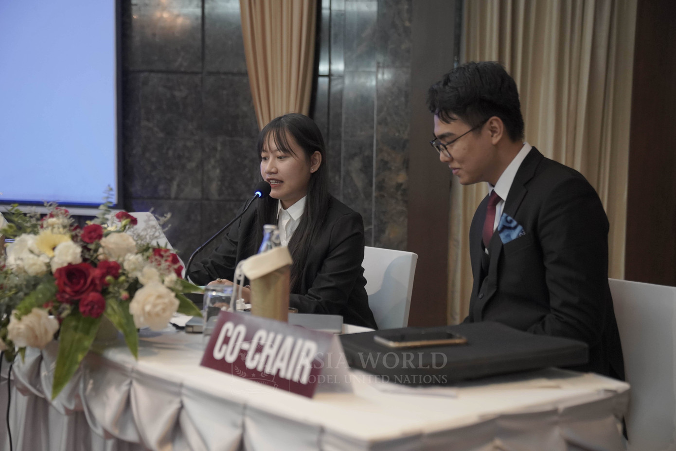 Bảo Ngọc là chủ tọa hội đồng ASEAN Regional Forum tại AWMUN.