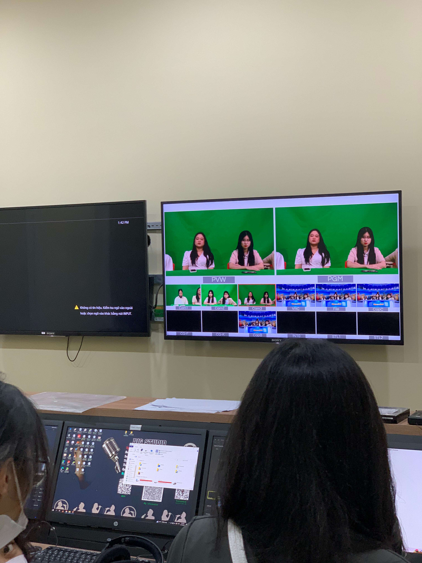 Một tiết học thực tế tại Học viện Báo chí và Tuyên truyền. Một tiết học thực tế tại Học viện Báo chí và Tuyên truyền.