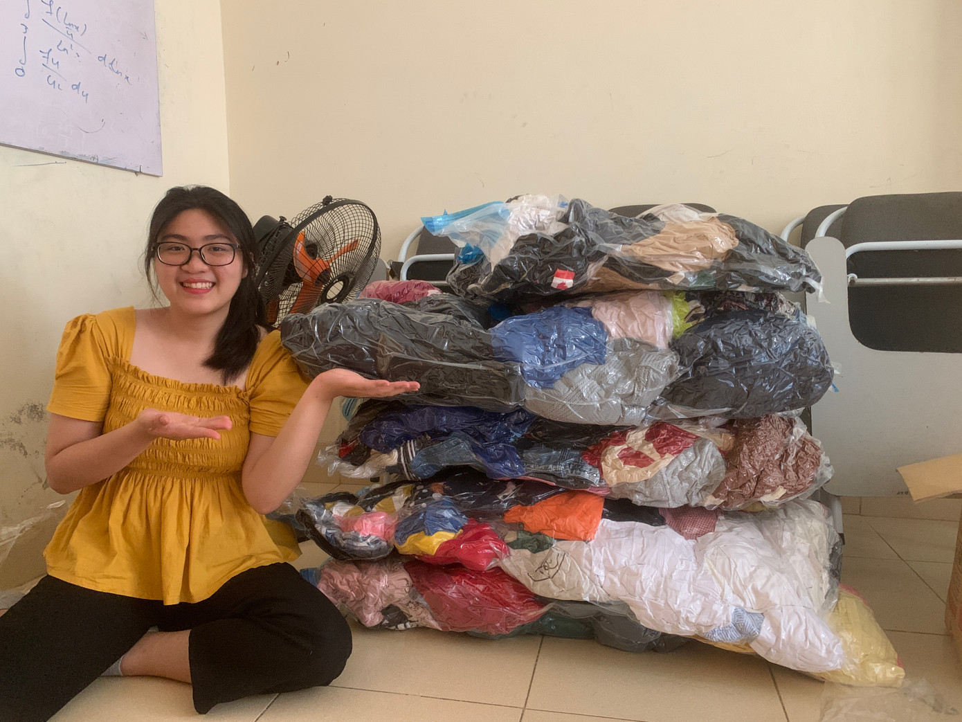 Hạnh phúc khi được giúp đỡ người khác và lan tỏa đến mọi người.