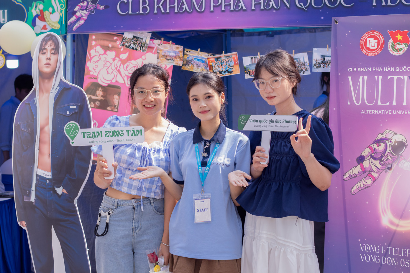 Hoạt động quảng bá của dự án tại FTU’S CLUB DAY 2024 (cơ sở Hà Nội).