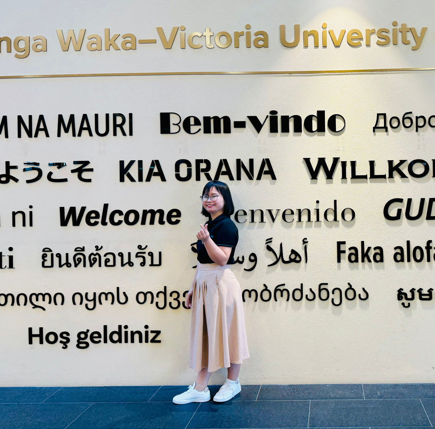 Đỗ Huyền Trang - Du học sinh Thạc sĩ trường Victoria University of Wellington, New Zealand.
