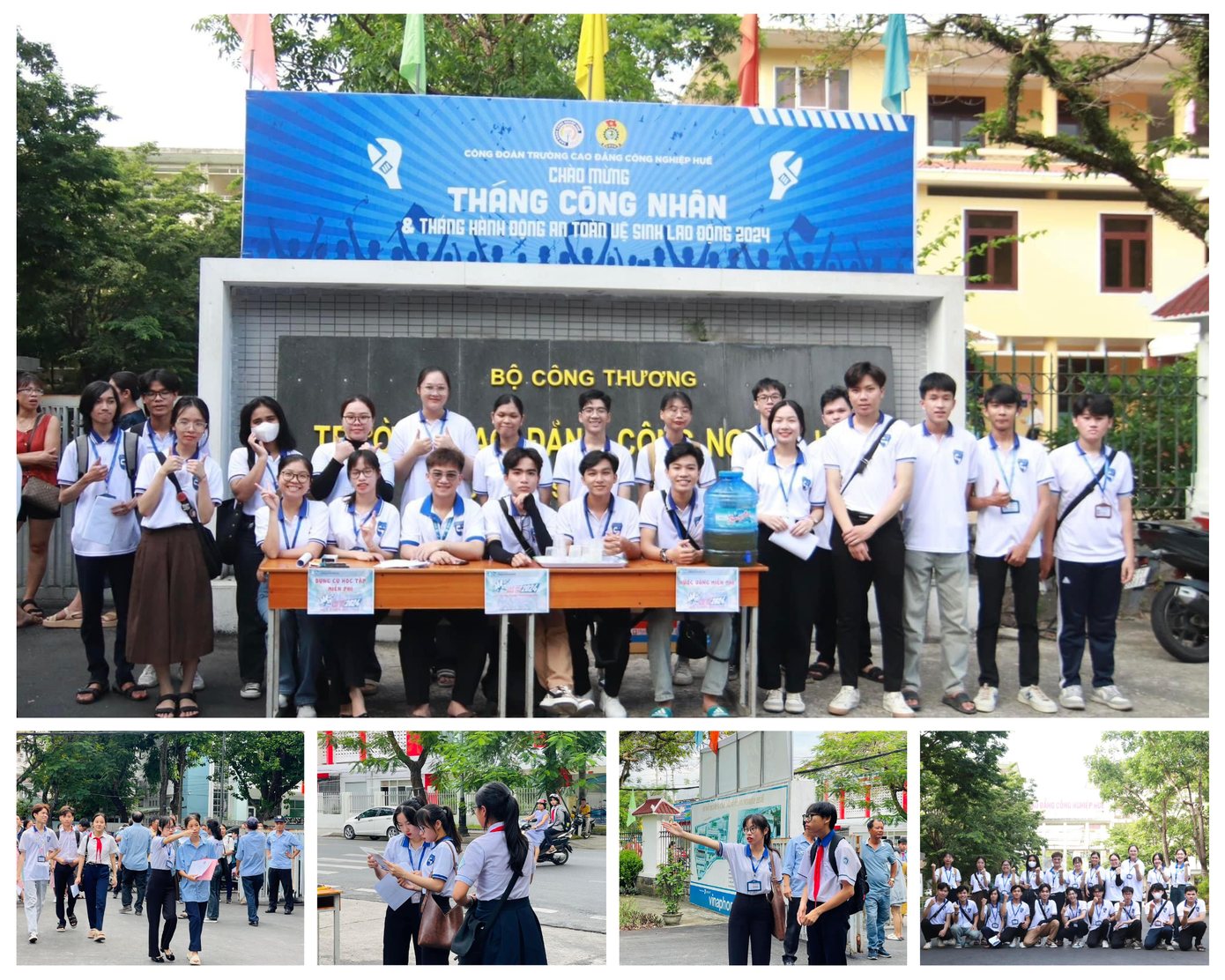 Đội “Tiếp sức mùa thi HUSC” năm 2024 ra quân thực hiện các hoạt động tiếp sức mùa thi trên địa bàn tỉnh Thừa Thiên Huế.