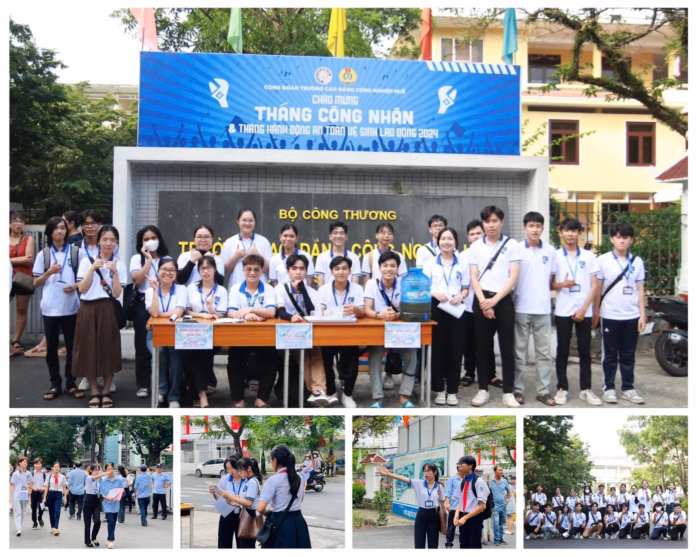 Đội “Tiếp sức mùa thi HUSC” năm 2024 ra quân thực hiện các hoạt động tiếp sức mùa thi trên địa bàn tỉnh Thừa Thiên Huế.