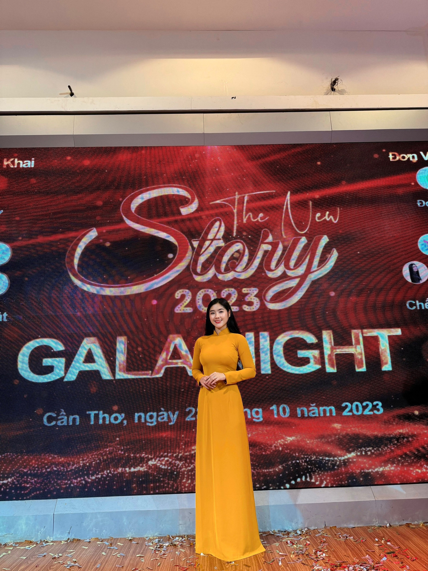 Triệu Vy tham dự sự kiện The New Story tại Cần Thơ.