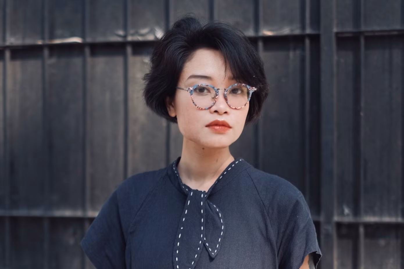 Giảng viên mê áo dài Đặng Thu Phương.