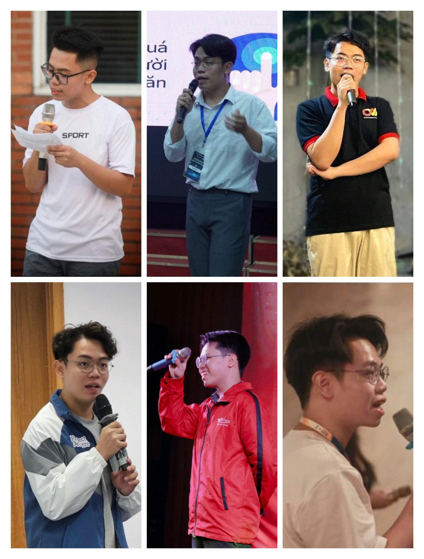 Nam sinh có niềm đam mê cháy bỏng với nghề cầm mic.