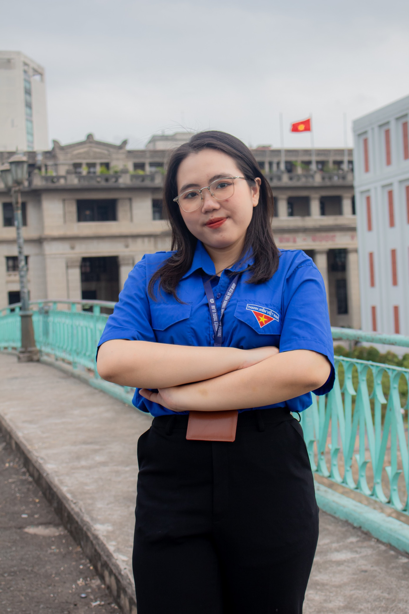 Ngô Tường Vi là sinh viên năm 3 Trường Đại học Luật TP.HCM. Ngô Tường Vi là sinh viên năm 3 Trường Đại học Luật TP.HCM.