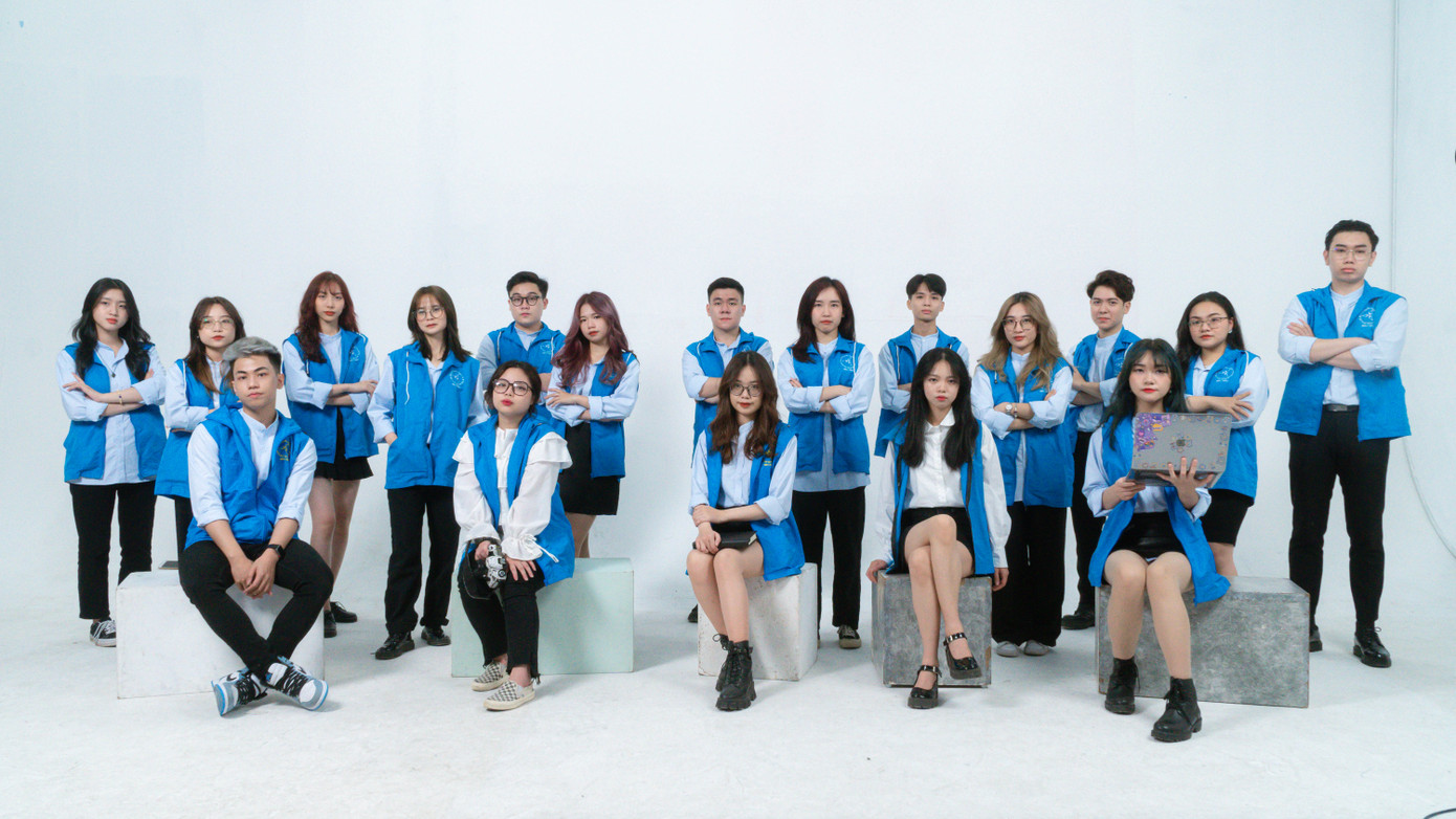 Yến Nhi với vai trò Trưởng ban Truyền thông Câu lạc bộ HRC.