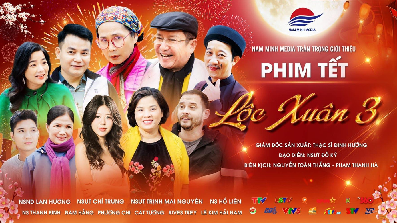 Lê Kim Hải Nam góp mặt tại Phim Tết Lộc Xuân 3.
