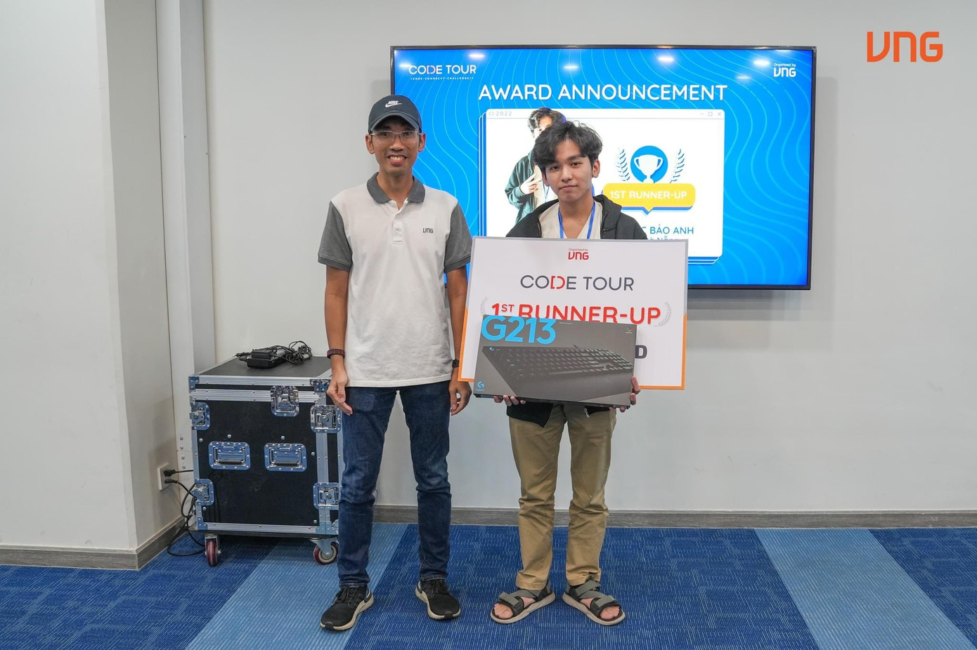 Bảo Anh là Á quân của cuộc thi Code Tour 2022 do VNG tổ chức. Bảo Anh là Á quân của cuộc thi Code Tour 2022 do VNG tổ chức.