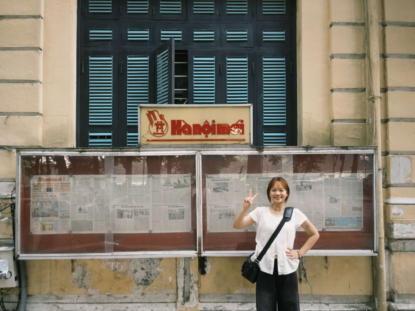 Thu Trang hiện đang là sinh viên năm ba ngành Báo mạng điện tử tại Học viện Báo chí và Tuyên truyền Thu Trang hiện đang là sinh viên năm ba ngành Báo mạng điện tử tại Học viện Báo chí và Tuyên truyền