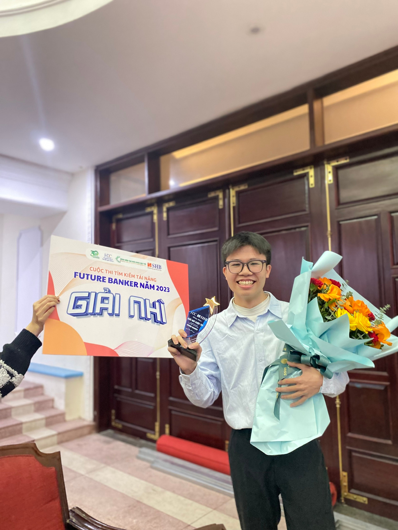 Phát đạt giải Nhì bảng cá nhân cuộc thi Future Banker 2023.