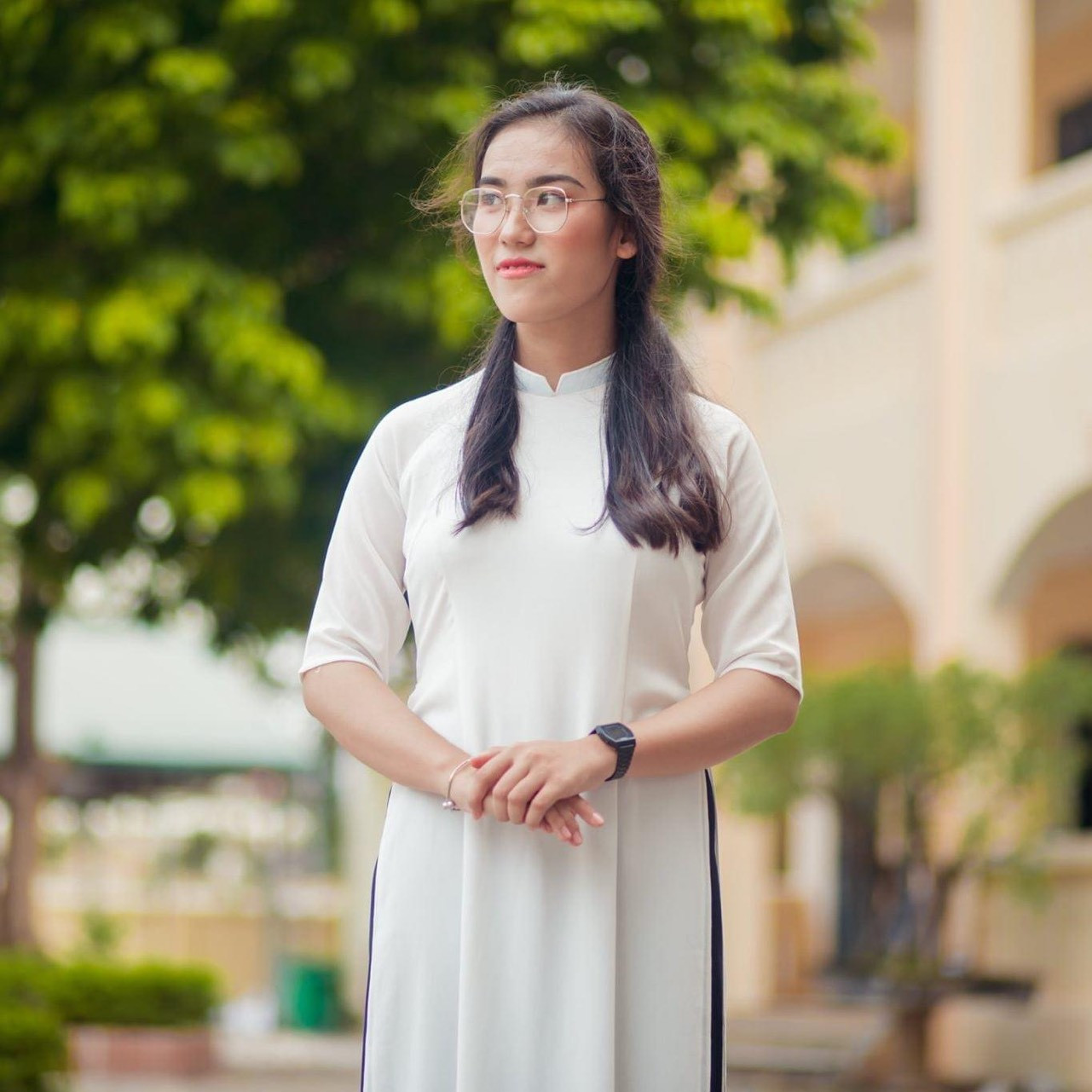 Lê Phương Uyên là sinh viên năm cuối chuyên ngành Tài chính quốc tế Trường Đại học Ngoại thương. Lê Phương Uyên là sinh viên năm cuối chuyên ngành Tài chính quốc tế Trường Đại học Ngoại thương.