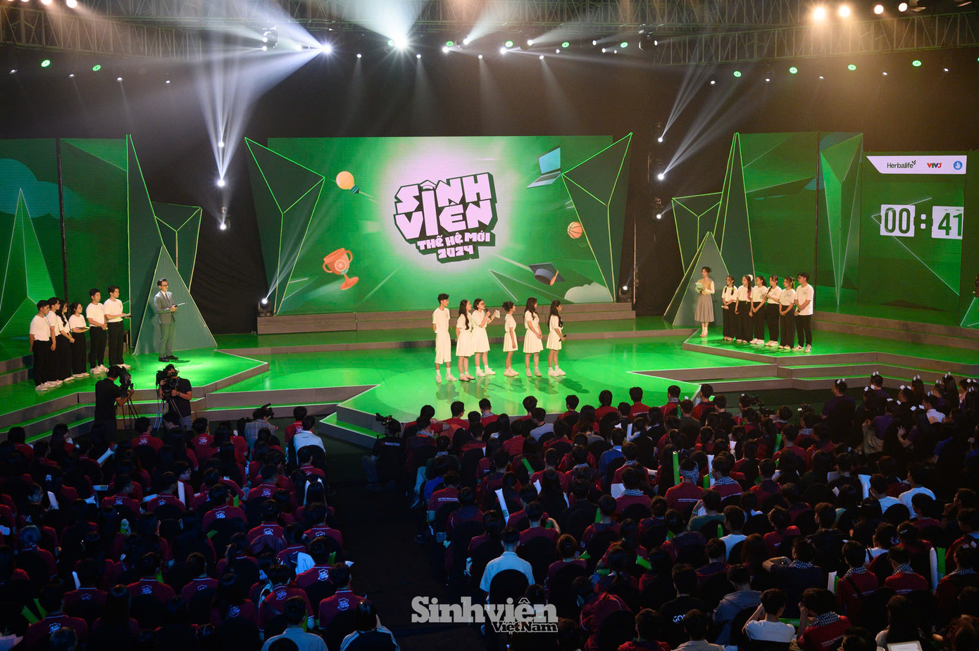 Vòng Chung kết toàn quốc Sinh Viên Thế Hệ Mới năm 2024 đã được phát sóng trực tiếp trên kênh VTV3 vào lúc 14h ngày 9/11.