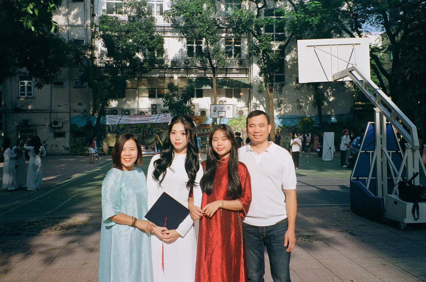 Gia đình luôn là chỗ dựa vững chắc và là động lực to lớn đối với Bảo Ngọc.