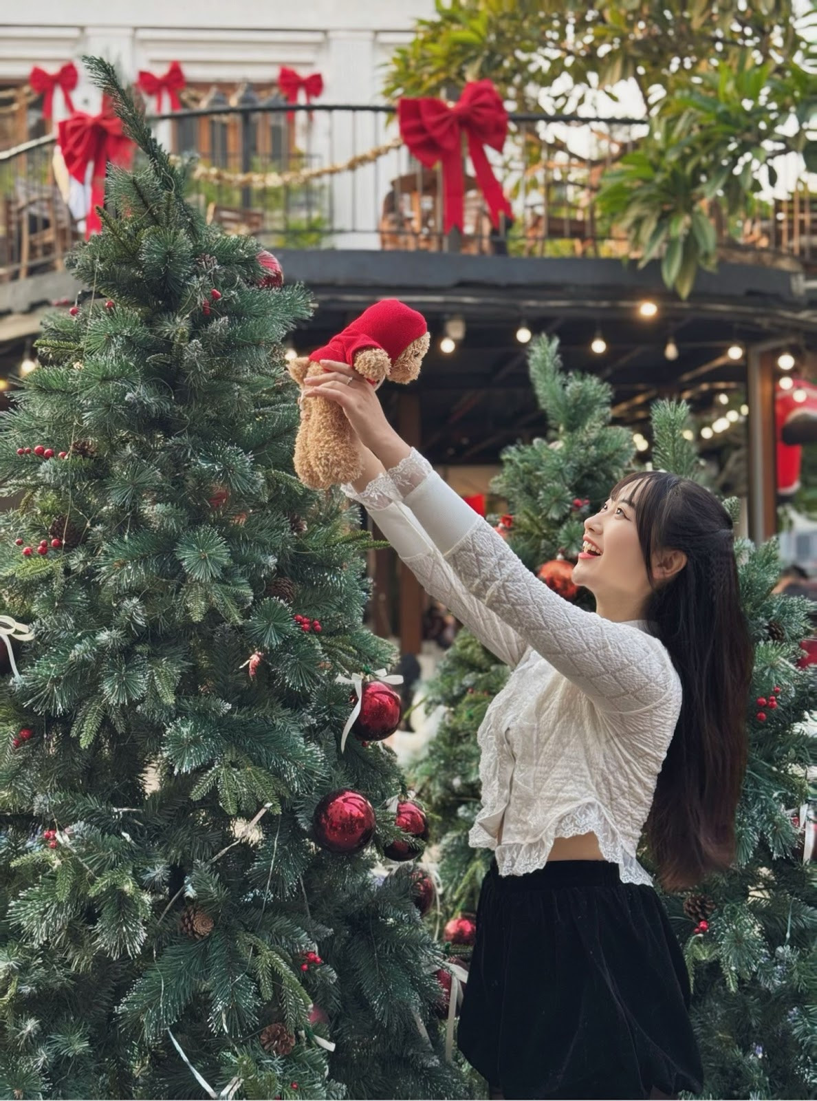 Nụ cười rạng rỡ của Minh Phương đón mùa Noel năm nay. Nụ cười rạng rỡ của Minh Phương đón mùa Noel năm nay.