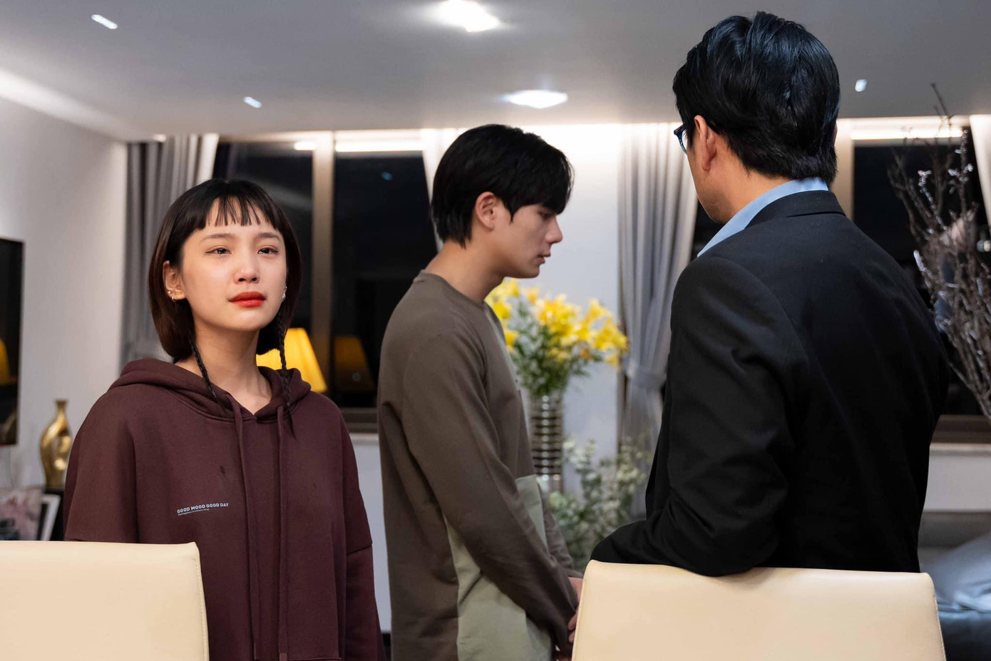 Một phân cảnh đầy xúc động của Ceri trong phim “ Lật mặt 7: Một điều ước”. Một phân cảnh đầy xúc động của Ceri trong phim “ Lật mặt 7: Một điều ước”.