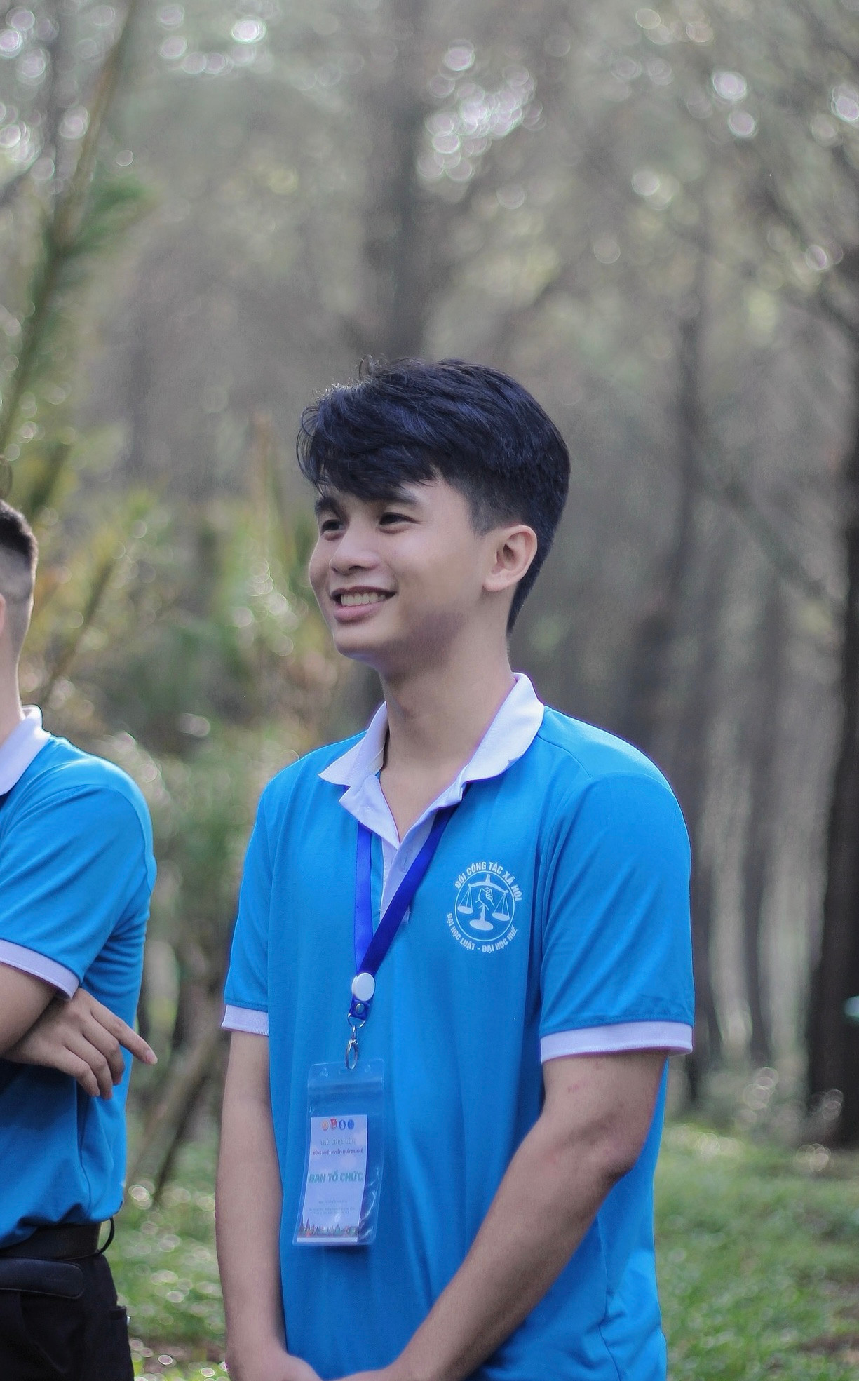 Phước Triển đang là Đội trưởng Đội công tác xã hội, Trường Đại học Luật, Đại học Huế.