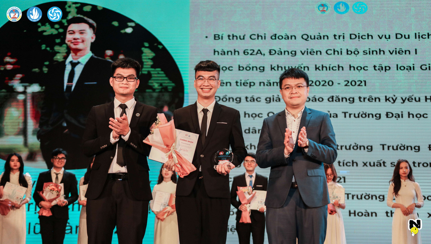 Quốc Huy đạt danh hiệu Sinh viên 5 tốt Tiêu biểu cấp Trung ương năm học 2022 - 2023.