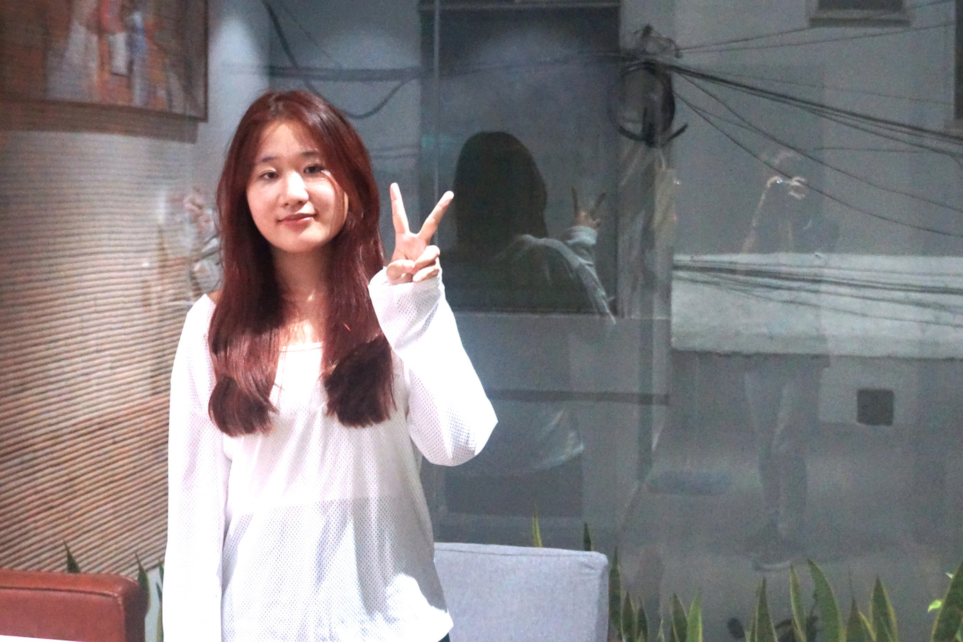 Bạn Phùng Thị Ngọc Mai, học sinh lớp 12D1, Trường THPT Lương Tài 2, huyện Lương Tài, tỉnh Bắc Ninh.