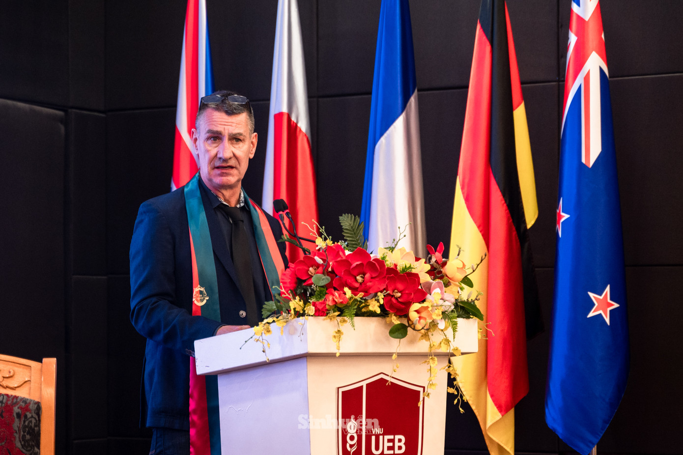 Giáo sư Andreas Hauskrecht - Trường Kinh doanh Kelley, Đại học Indiana chia sẻ về "Các yếu tố chính hướng tới phát triển bền vững".